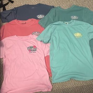 Ron Jon Kids Graphic T-Shirts - Blue, Pink, Coral, Teal